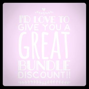 Bundle for best deals!!!